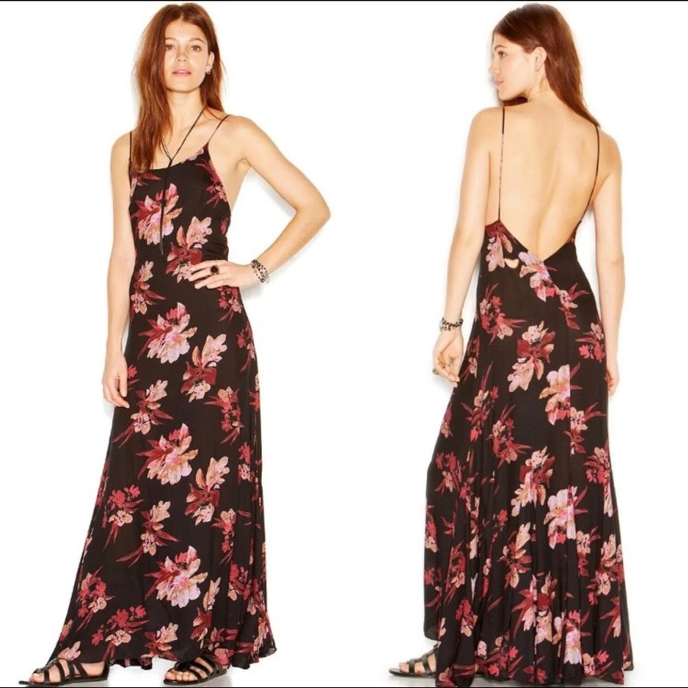 Free People Floral Maxi